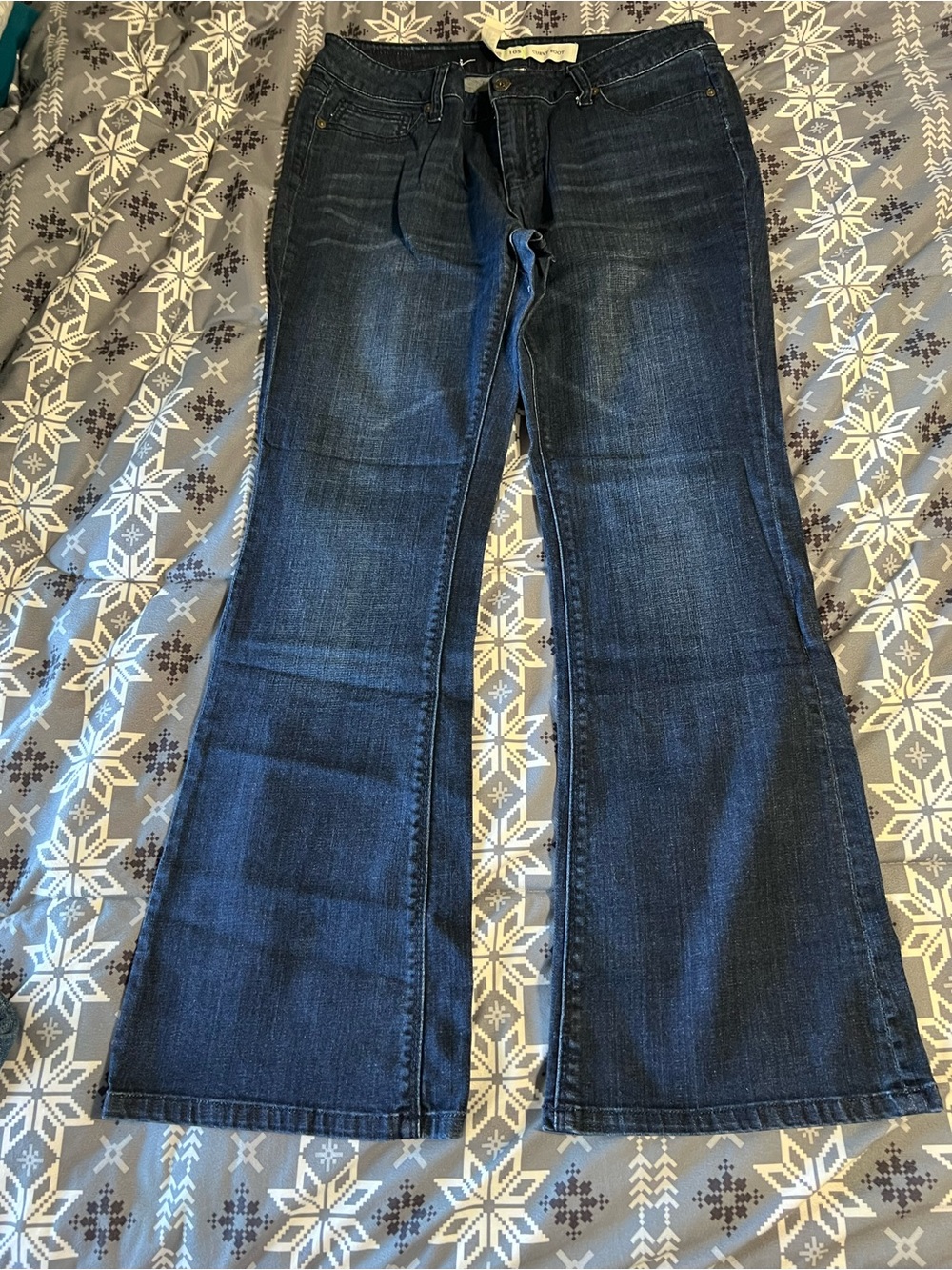 Charlotte Russe Dark Blue Flare Jeans